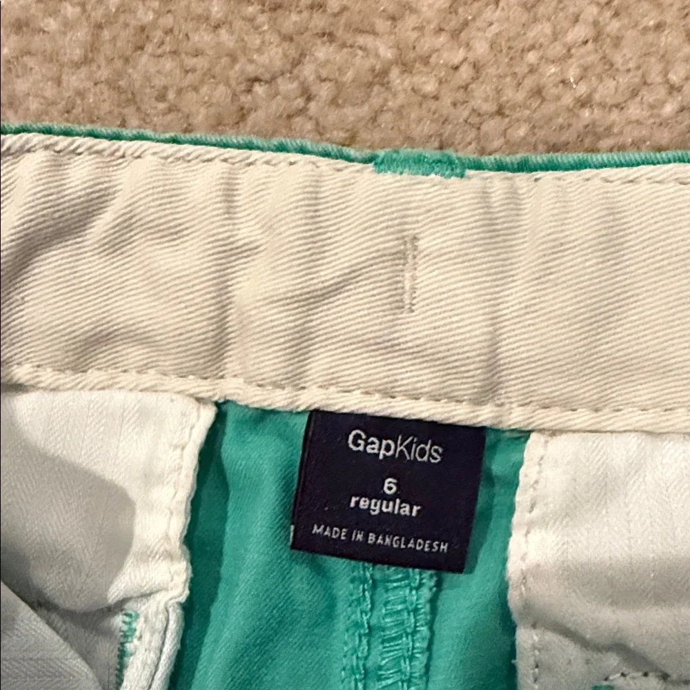 GAP Kids Shorts Trio - Teal, Blue, and Beige